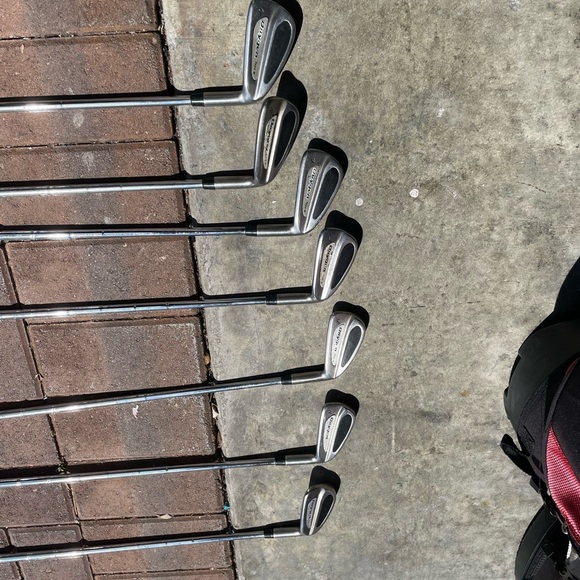 Golf Iron Set 8 Pc By Oxygen Golf 
Steel shaft - Picture 7 of 12